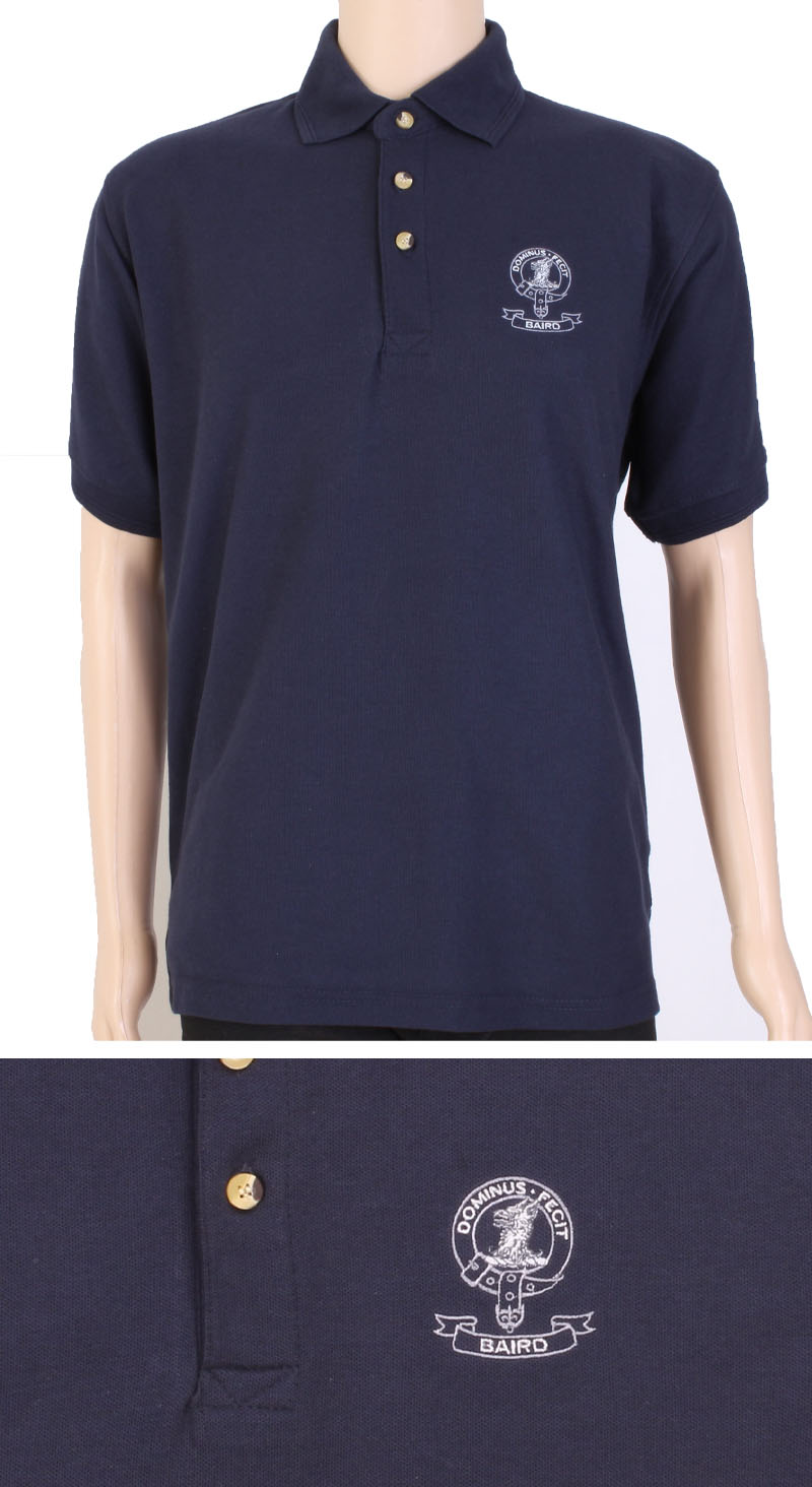 Polo Shirt, Super Poly-Cotton Pique, Clan Crested in Your Clan